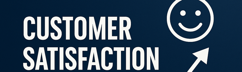 Customer satisfaction project banner